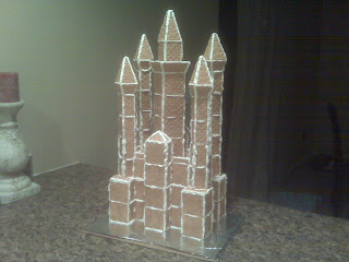 it is john s awesome graham cracker castle john doesn t go halfway